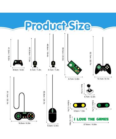 Gaming Wall Decals Glow in The Dark Wall Decals Video Game Zone Wall Stickers Removable Gaming Room Wall Decor Peel and Stick for Boys Kids Bedroom Playroom-Blue - Buy Online on GoSupps.com