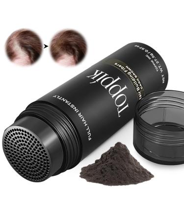 Spread hair for hair sealing hair fibers for hair sealing bulk hair for an authentic look hair powder for thin hair let the hair thicker dark brown in seconds - Buy Online on GoSupps.com