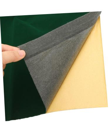 Lurrose 5pcs Adhesive Flocking Cloth Decor Necklace Liner Green Baize Self Adhesive Felt Jewelry Box Shelf - Buy Online on GoSupps.com