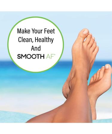 SMOOTH AF Medicated Athlete's Foot Wipes - Fast Relief Antifungal Treatment with Tolnaftate 1% - 30 Count, Alcohol-Free, Clinically Proven, APMA Approved - Buy Online on GoSupps.com