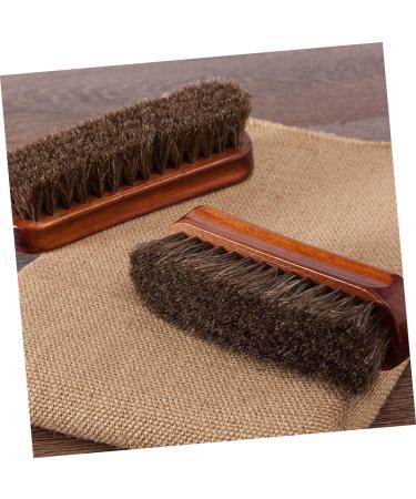 Horse Hair Brush Hat Cleaner for Baseball Caps & Shoes - Shoe Cleaner Kit with Iron Cleaner, Melamine Sponges, and Shoe Shine Machine - Multifunction 13X4.3CM - Buy Online on GoSupps.com