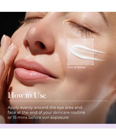 SKINRAYS Hypoallergenic Eyescreen SPF30 - Mineral Sunscreen for Sensitive Skin Clean Beauty Broad Spectrum Zinc Oxide Made in USA - 1.12 Fl Oz - Buy Online on GoSupps.com