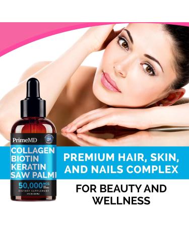 PrimeMD Liquid Collagen Peptides for Women - Raspberry - 2 Fl Oz. - Buy Online on GoSupps.com