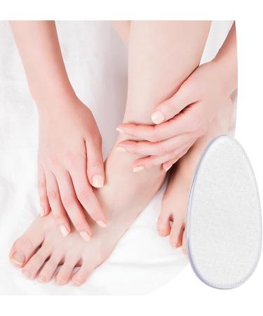 MLqkpwy Hard Skin Remover - Clear Glass Foot File Pedicure Helper in-Shower Foot Scrubber Dead Skin Remover Dry Heels Skin Remover Pedicure Kit for Feet Dead Skin Smoothing Egg - Buy Online on GoSupps.com
