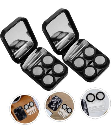 Plafope Colored Contact Lens Holder & Carrier - Simple Plastic Care Box for Lentils - Buy Online on GoSupps.com