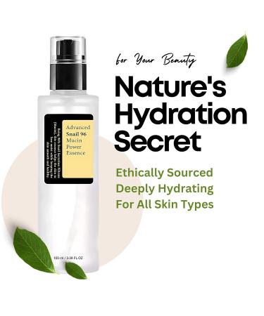 Advanced Snail Mucin Serum 96% - Revitalize Dull Skin & Correct Discoloration | Power Repairing Essence (100ml - Buy Online on GoSupps.com