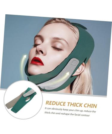 FOMIYES 1 Pc Thin Face Belt Face- Lifting Sagging Skin Face Shaper Belt Thin Face Lifting Watch Band Tool Face-lifting Strap Woman Lifting Belt Polyester The Face 57X10X0.5CM Green - Buy Online on GoSupps.com