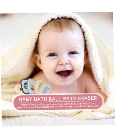 Buy Minkissy Cartoon Pattern Bath Sponge - 10 Pcs Water Absorbent Baby Bath Balls - Perfect for Kids & Adults - Fast International Shipping - Buy Online on GoSupps.com