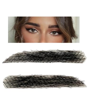 Sourcils en cheveux humains Sourils en dentelle r utilisables faits la main tenue douce et confortable routine de beaut quotidienne pratique du maquillage pour femmes et hommes | Sourcils au