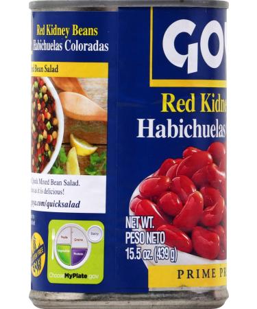 Goya Foods Red Kidney Beans 15.5 oz (Pack of 24) - Premium Quality and Value Pack - Buy Online on GoSupps.com