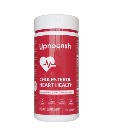 Cholesterol Management Support - Plant Sterols, Citrus Bergamot Supplement - Supplements with Garlic Extract, Fish Oil, Coq 10 & Turmeric - Buy Online on GoSupps.com