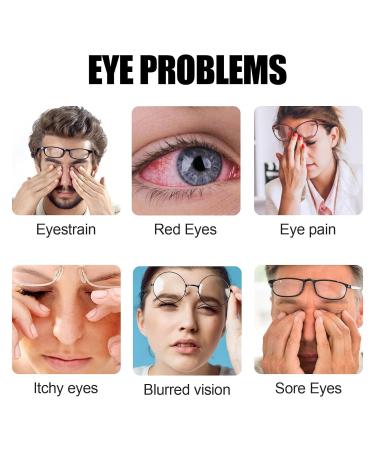 Eye Mask for Dry Eyes Dark Circles Relief - Ideal Gift for Women Men - 20 Units/Box - White - 1 Count - Buy Online on GoSupps.com