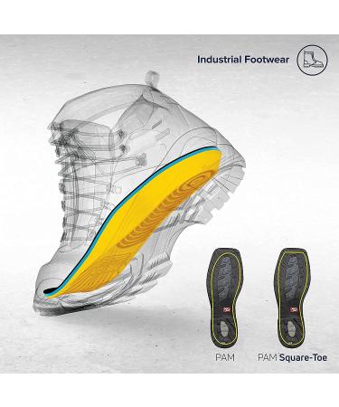 MEGAComfort Steel-Flex Insoles with Carbon Steel Plate and Memory Foam - Men's 10-11/Women's 12-13 - Buy Online on GoSupps.com
