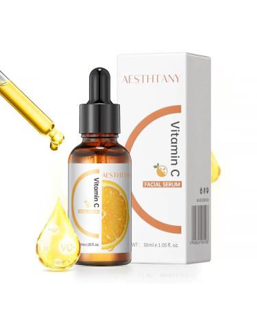 Premium Vitamin C Serum for Face - Anti Aging Hydrating Serum with Hyaluronic Acid Retinol & Amino Acids for Collagen Boost - Buy Online on GoSupps.com