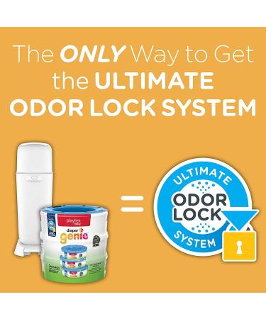 Playtex Diaper Genie Refill - 810 Count (3 Pack of 270 Each) | Odor Lock System - Buy Online on GoSupps.com