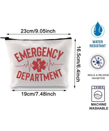 Emergency Department Nurse Makeup Bag Nurse Gift Emergency Nurse Bag Emergency Bag ICU Nurse Essentials Emergency Nurse Accessories ER Nurse Gift (Department B) - Buy Online on GoSupps.com