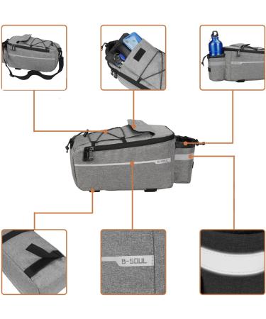 Just Do Bike Bag: Waterproof Panniers Carrier with Cooler & Bottle Bag - Buy Online on GoSupps.com