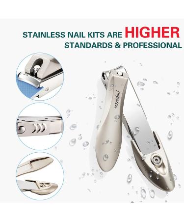 Professional Thick Toe Nail Clippers for Ingrown Nails - Men, Adults, Seniors - Buy Online on GoSupps.com