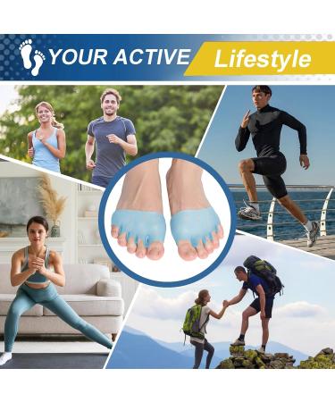 Metatarsal Pads (6 PCS) | New Material | Soft Gel for Diabetic Feet & Forefoot Pain | Breathable | For Men and Women | Blue - Buy Online on GoSupps.com