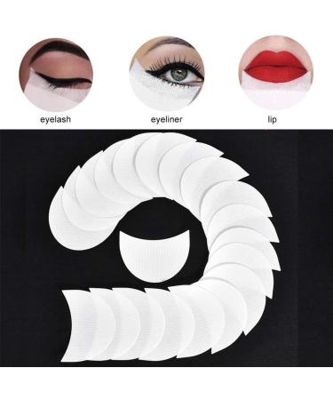 Eye Shadow Shield Protector Stickers - Disposable Under Eye Pads for Eyeliner & Eyeshadow | Perfect for Lash Extensions & Lip Makeup - Buy Online on GoSupps.com