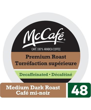 McCafe Premium Roast Decaf K-Cup Coffee Pods 48 Count for Keurig Coffee Makers Premium Roast Decaf 48 count (Pack of 1) - Buy Online on GoSupps.com