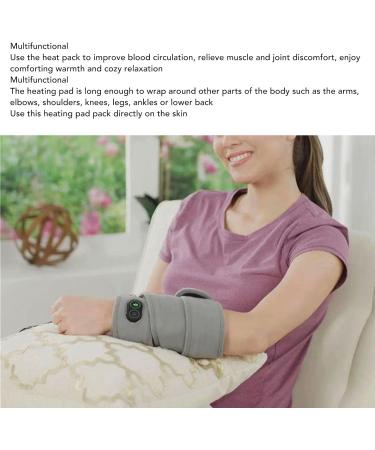 Heated Ankle Cushion & Wrist Heating Pillow - USB Operation Adjustable for Men Improves Blood Circulation - Buy Online on GoSupps.com