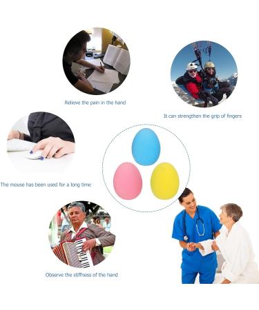 Frcolor 9-Pack Hand Ball Stress Balls - Peanut Massage & Squeezing Therapy for Stress Relief | Perfect for Wrist & Fingertip Exercises - Buy Online on GoSupps.com