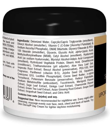 Source Naturals Skin Eternal Cream 4 oz - Anti-Aging Moisturizer for Youthful Skin - Buy Online on GoSupps.com