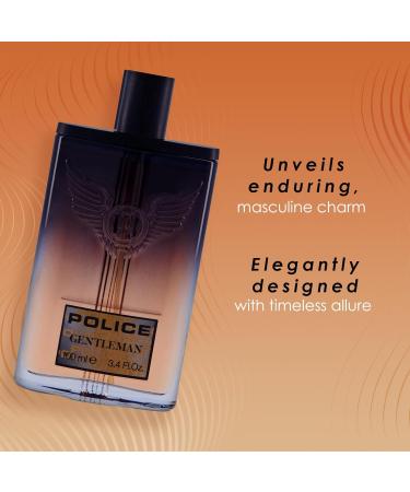 POLICE Gentleman - Fragrance For Men - Refined And Charismatic - Top Notes Of Bergamot Lemon Grapefruit - Heart Notes Of Cinnamon Saffron - Base Notes Of Patchouli Vetiver - 3.4 Oz EDT Spray - Buy Online on GoSupps.com