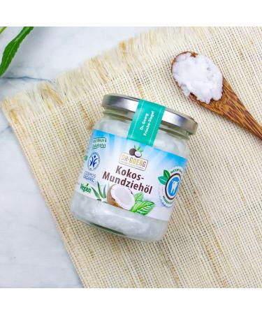 Buy Dr. Goerg Premium Organic Coconut Mouth Oil (180ml) - Natural Oral Care for Fresh Breath | Global Shipping Available - Buy Online on GoSupps.com