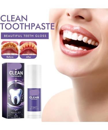 KLYso Premium Teeth Whitening Toothpaste - Enamel-Safe Formula to Remove Stubborn Stains Freshen Breath & Protect Teeth(3PCS) - Buy Online on GoSupps.com
