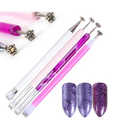 4PCS Double Head Magnet Pen Tool Set | Nail Art Tools for 3D Cat Eye Polish - Perfect for International Shipping - Buy Online on GoSupps.com