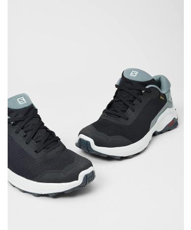Salomon Women's X Reveal Gore-Tex Hiking Shoes 10 - Black/Stormy Weather/Ebony - Buy Online on GoSupps.com