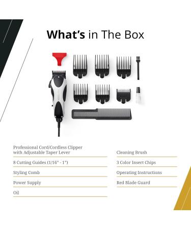 Wahl Professional Sterling 4 Hair Clippers - Barber-Quality Tools for Men & Women - International Shipping Available - Buy Online on GoSupps.com