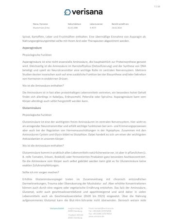 Amino Acid Test for 18 Amino Acids - Comprehensive Aminogram with Essential Amino Acids Leucine Methionine Phenylalanine Threonine Tryptophan & Valine - International Shipping - Buy Online on GoSupps.com