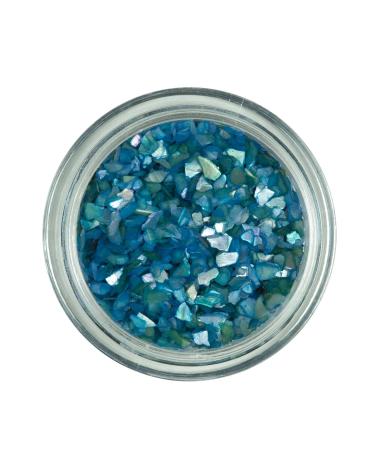 N&BF Light Blue Nail Art Crushed Shells | Perlmutt Splinters for Gel & Acrylic Nails | Glitter Sea Shells Inlay - Buy Online on GoSupps.com