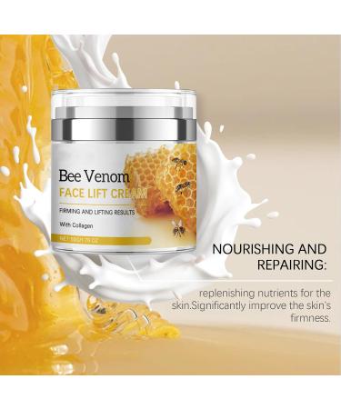 gcdat Bee Venom Comprehensive Cream with Airless Pump Bee Venom Repair Cream Wrinkle Care Face Lift & Firming Effective In Reducing Skin Blemishes Natural Care and Non-Irritating 1.76 Oz - Buy Online on GoSupps.com