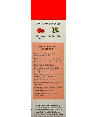 Bio Tique Bio Sandalwood Sunscreen SPF 50+ | Ultra Soothing Face Lotion | Water Resistant | Soft Fair & Moisturized Skin | 4.06 Fl Oz - Buy Internationally - Buy Online on GoSupps.com