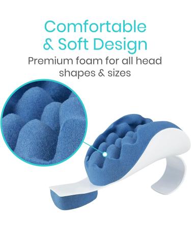 Vive Neck and Shoulder Relaxer - Chiropractic Support Pillow for Neck Pain Relief - Buy Online on GoSupps.com