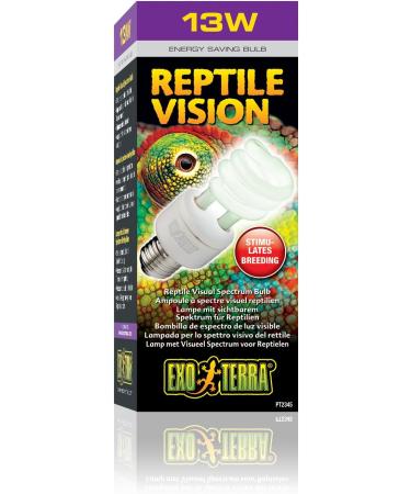 Exo Terra Reptile Vision Bulb 13 Watt - Buy Online on GoSupps.com
