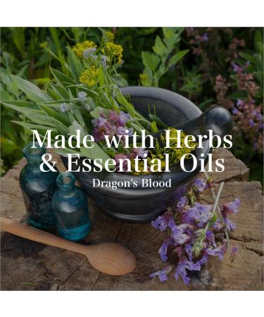 Dragons Blood Oil 1/2 oz | Handmade with Herbs & Essential Oils | Spiritual Purification Strength Power Rituals | Hoodoo Voodoo Wiccan Pagan Conjure - Buy Online on GoSupps.com