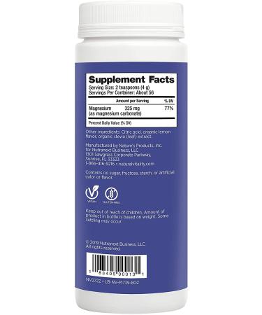 Natural Vitality Calm: Organic Anti-Stress Drink - Sweet Lemon 8 oz - Buy Online on GoSupps.com