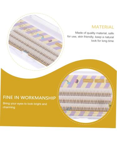 DOITOOL 1 Box Fake Eyelashes Individual Lash Natural Look Lashes Halloween Makeup Supplies Strip Eyelashes Cross False Eyelashes Fluffy Eyeslash Faux Lashes Fiber Make up Extend - Buy Online on GoSupps.com