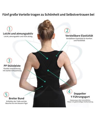 Adjustable Posture Correction Back Support Belt for Men & Women - 3XL Comfortable Back Straightener for Optimal Alignment - Buy Online on GoSupps.com