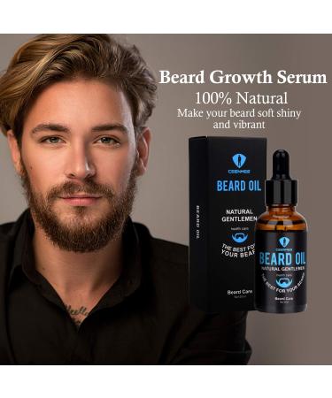 9-Part Bart Care Gift Set for Men | Free Beard Shampoo Oil Balm & Comb - Ultimate Beard Care Essentials - Buy Online on GoSupps.com