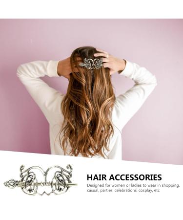 Uonlytech Vintage Hair Clips - 2 Pack Celtic Bronze Retro Hair Jewelry for Women & Girls - Perfect for Outdoor Trips - Buy Online on GoSupps.com