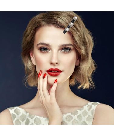 ZZXLLRO Braided Hair Accessories Set - Headbands, Hair Clips, Clover Pearl Bands, Rhinestone Barrettes for Women and Girls - Buy Online on GoSupps.com