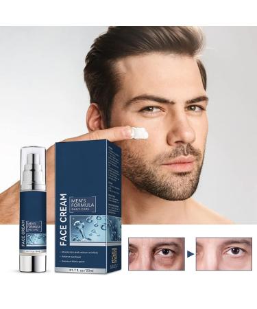 Bamugoo 3 PCS Men's Face Cream - Anti-Aging Moisturizer for Men, Reduce Wrinkles, Dark Spots, and Eye Bags - All Skin Tones - Buy Online on GoSupps.com