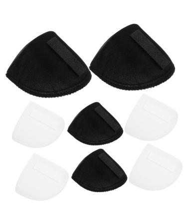 IWOWHERO 4 Pairs Shoulder Pads Suit Coat Shoulder Pad Push-up Shoulder Enhancer Shoulder Enhancer Pads Shoulder Cushion Suit Accessory Shoulder Push up Pads Sponge Shoulder Enhancer