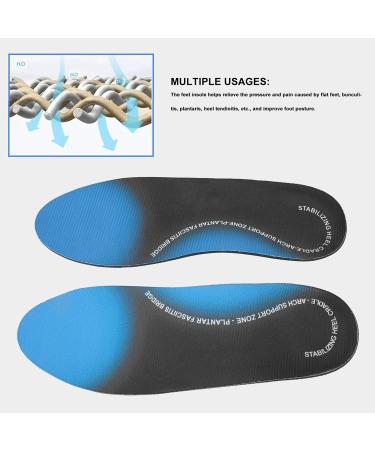 Ergonomic Sports Medicine Insoles - Shock Absorbing Silicone Support for Travel & Daily Use (XL) - Best Sports Equipment Online - Buy Online on GoSupps.com